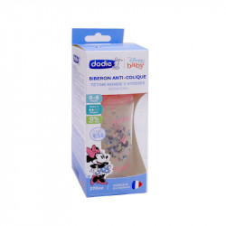 INITIATION+ BIBERON ANTI COLIQUE DISNEY BABY MINNIE 270ML DODIE