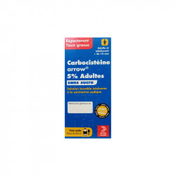 CARBOCISTEINE 5% ADULTES...