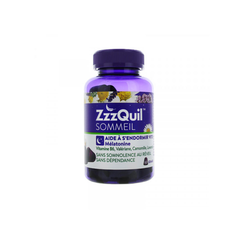 ZZZQUIL SOMMEIL 60 GOMMES VICKS