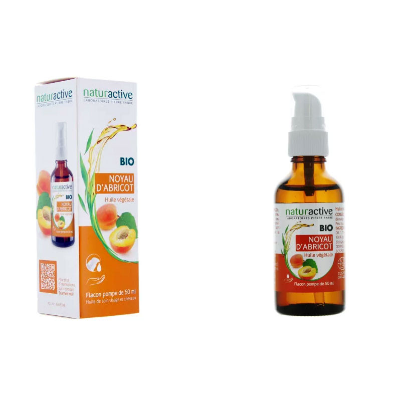 NOYAU D'ABRICOT HUILE VEGETALE 50ML NATURACTIVE NOYAU D'ABRICOT HUILE VEGETALE 50ML NATURACTIVE