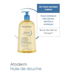 ATODERM HUILE DE DOUCHE 1L BIODERMA