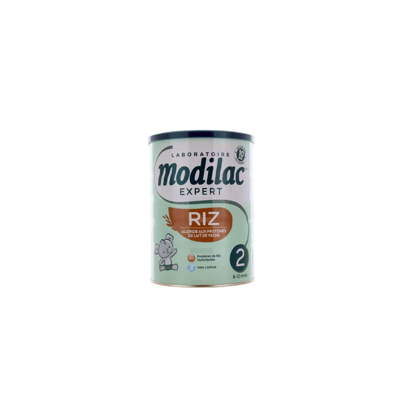 EXPERT RIZ LAIT 2 - 6 à 12 mois 800G MODILAC