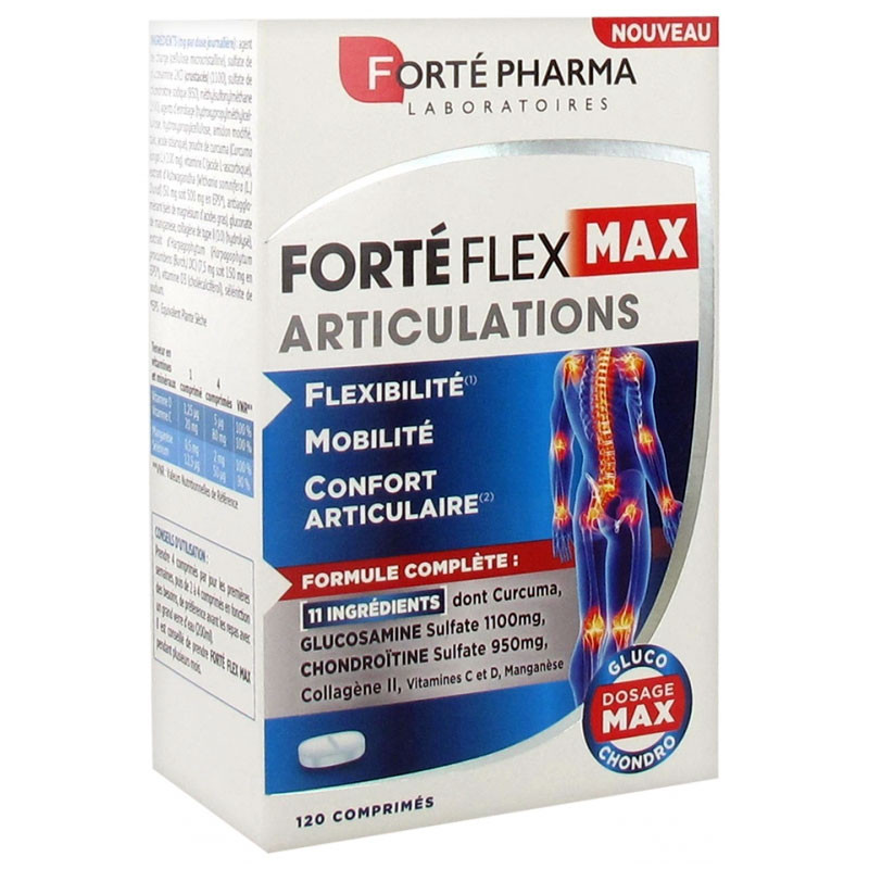 FORTEFLEX MAX ARTICULATIONS 120 COMPRIMES FORTE PHARMA