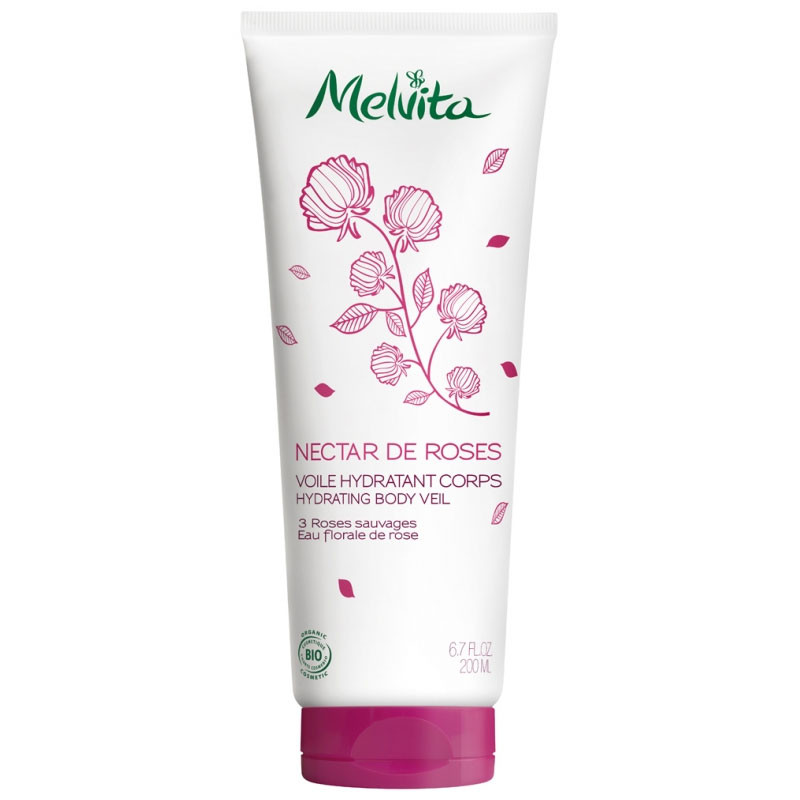 NECTAR DE ROSES BIO VOILE HYDRATANT CORPS 200ML MELVITA