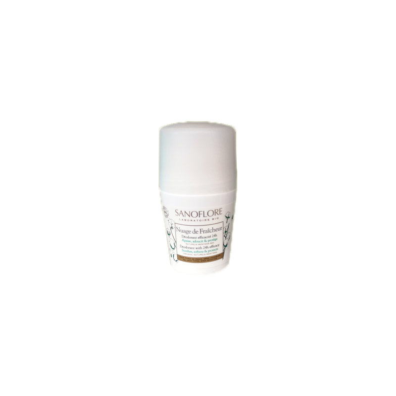 DEODORANT ROLL ON NUAGE DE FRAICHEUR 24H 50ml  SANOFLORE