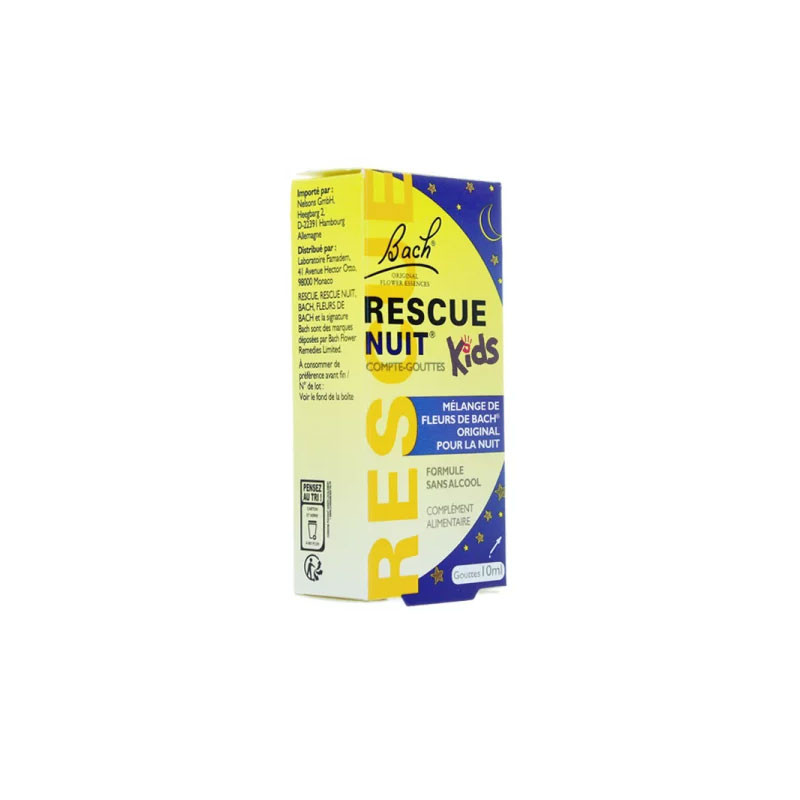 RESCUE NUIT KIDS GOUTTES 10ML BACH