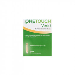 ONETOUCH VERIO 100 BANDELETTES REACTIVES
