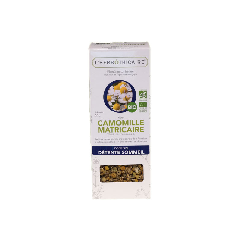 INFUSION CAMOMILLE MATRICAIRE BIO 50G L HERBOTHICAIRE