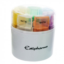 PILULIER HEBDOMADAIRE CYLINDRIQUE ESTIPHARM