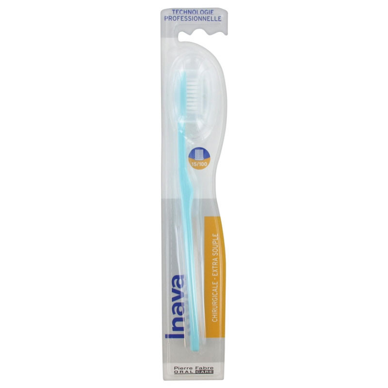 BROSSE A DENTS BROSSAGE ET SOINS CHIRURGICALE 15/100 INAVA