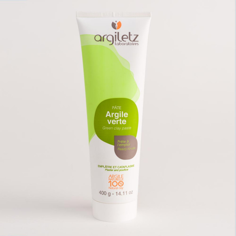ARGILE VERTE PATE PRETE A L'EMPLOI 400G ARGILETZ ARGILE VERTE PATE PRETE A L'EMPLOI 400G ARGILETZ