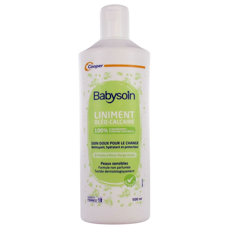 Liniment oléo-calcaire babysoin 500ml cooper