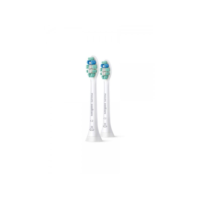 TETES DE BROSSE A DENTS C2 OPTIMAL HX9022 2 BROSSETTES SONICARE PHILIPS