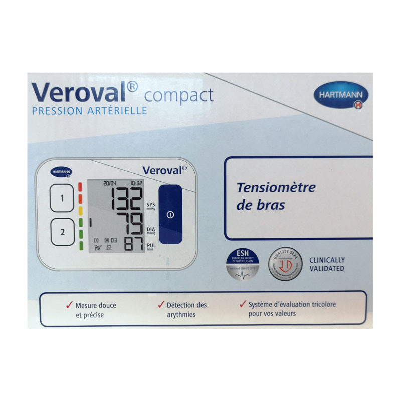 VEROVAL COMPACT TENSIOMETRE DE BRAS HARTMANN