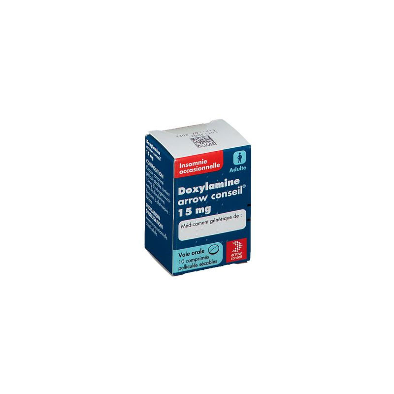 DOXYLAMINE 15MG X10 COMPRIMES ARROW CONSEIL