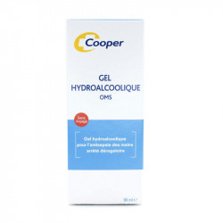 GEL HYDROALCOOLIQUE OMS 90ML COOPER