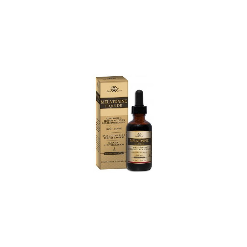 MELATONINE LIQUIDE 59ML SOLGAR MELATONINE LIQUIDE 59ML SOLGAR