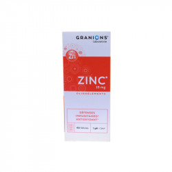 GRANIONS ZINC 15MG OLIGOELEMENTS 60 GELULES