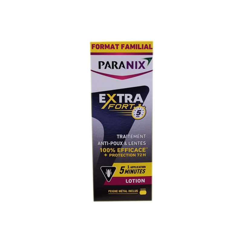 PARANIX EXTRAFORT LOTION ANTIPOUX et LENTES 5 MINUTES 200 ml