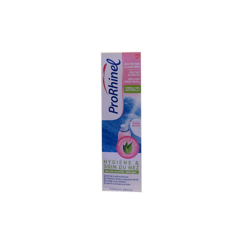 SPRAY NASAL ALOE VERA JEUNES ENFANTS 100ML PRORHINEL SPRAY NASAL ALOE VERA JEUNES ENFANTS 100ML PRORHINEL