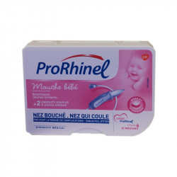 Prorhinel Embouts Jetables Mouche Bébé x10, Embouts Souples, Pour