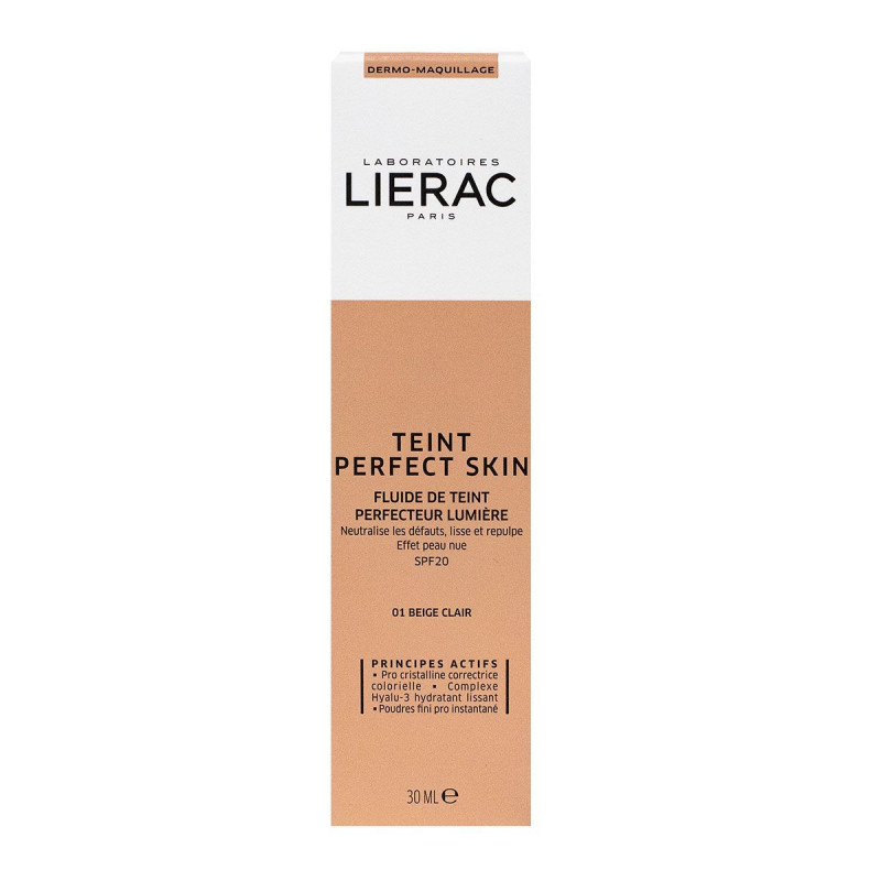 Perfect Skin fluide de teint 01 beige clair 30ml Perfect Skin fluide de teint 01 beige clair 30ml