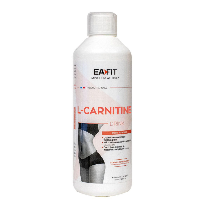 L-carnitine drink pêche programme 15 jours 500ml EAFIT