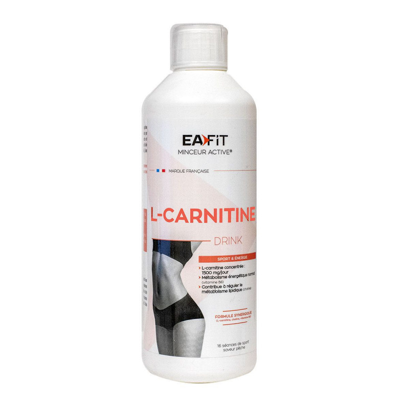 L-carnitine drink pêche programme 15 jours 500ml EAFIT L-carnitine drink pêche programme 15 jours 500ml EAFIT