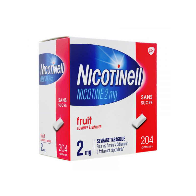 NICORETTE GOMMES CLASSIQUE 2MG x105 JOHNSON & JOHNSON