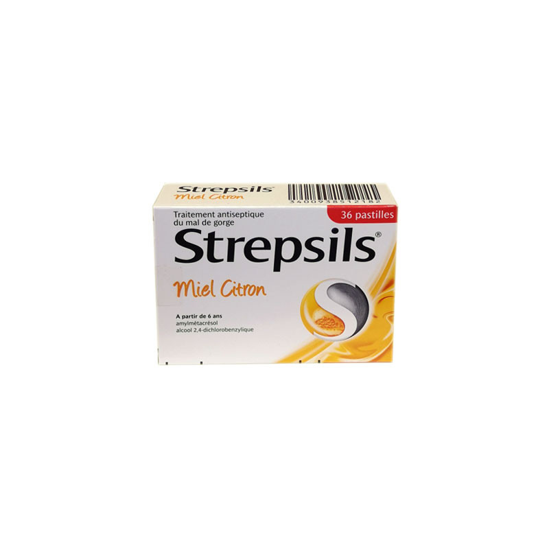 Strepsil Miel citron - soignez vos maux de gorge