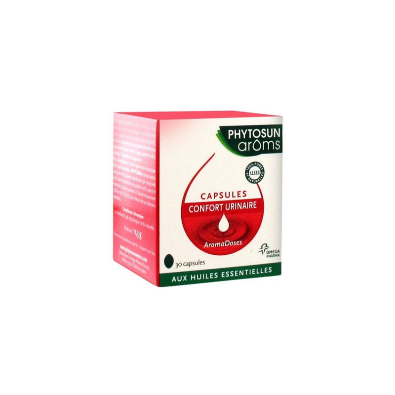 AROMADOSES CONFORT URINAIRE X 30 CAPSULES PHYTOSUN AROMS