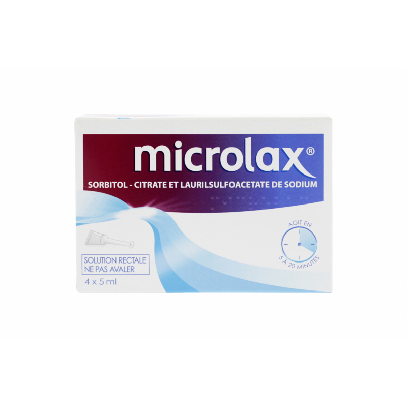 MICROLAX SOLUTION RECTAL 4 UNIDOSES JOHNSON & JOHNSON