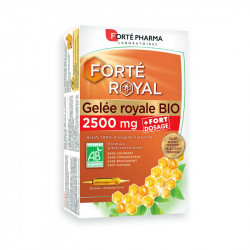 FORTE ROYAL GELÉE ROYALE BIO 2500 MG 20 AMPOULES FORTE PHARMA