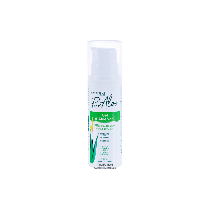GEL D'ALOE VERA 250ML PUR ALOE GEL D'ALOE VERA 250ML PUR ALOE