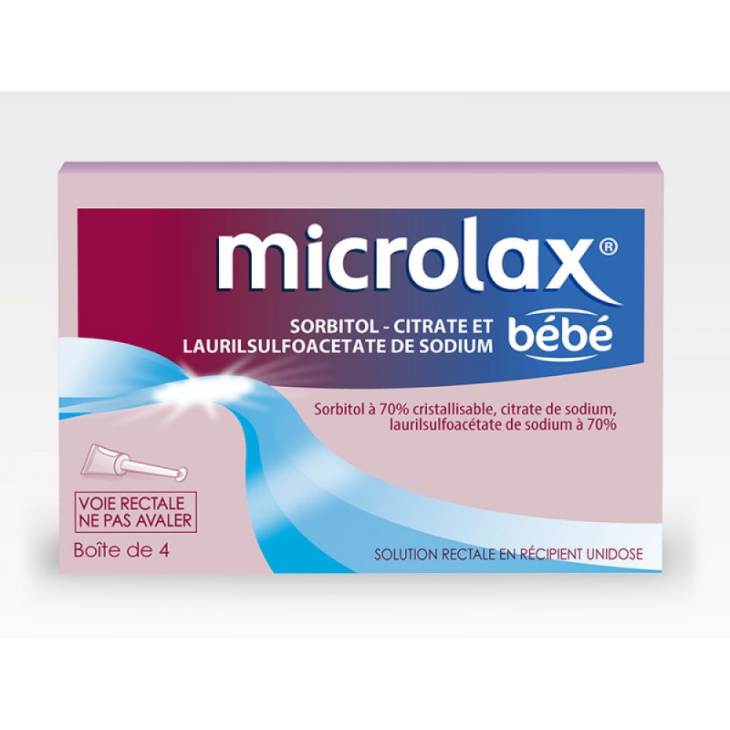 MICROLAX BÉBÉ SOLUTION RECTAL 4 UNIDOSES JOHNSON & JOHNSON