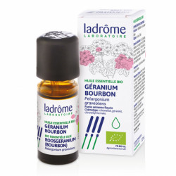 HUILE ESSENTIELLE GERANIUM BOURBON BIO 10ML LADROME