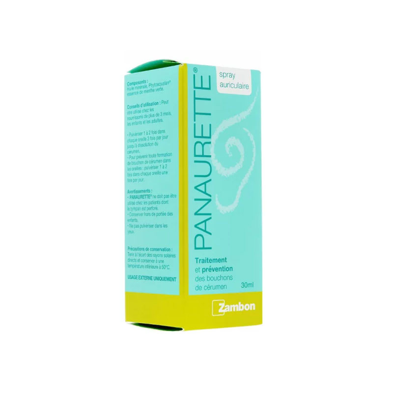 PANAURETTE SPRAY AURICULAIRE 30ML ZAMBON