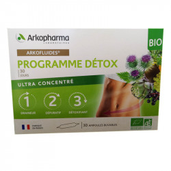 ARKOFLUIDES BIO PROGRAMME DETOX 30 AMPOULES ARKOPHARMA