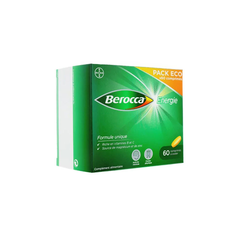 BEROCCA ENERGIE 60 COMPRIMES BAYER