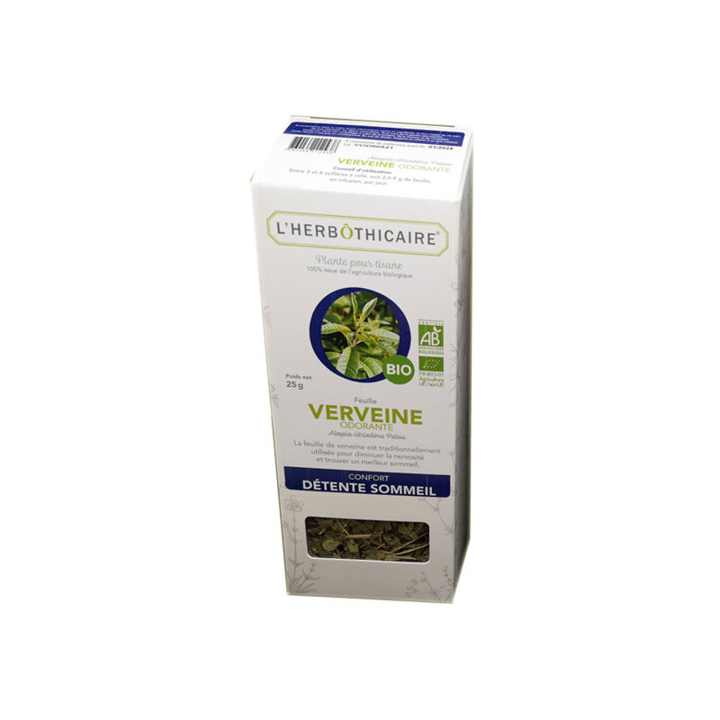 TISANE VERVEINE ODORANTE BIO 25G L HERBOTHICAIRE