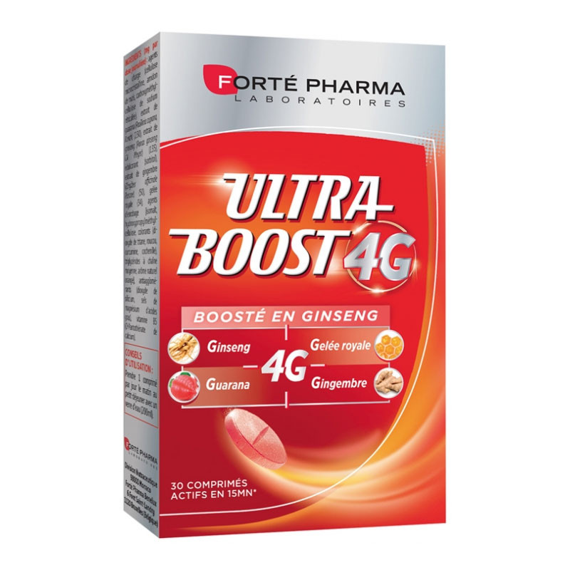 ULTRA BOOST 4G GINSENG 30 COMPRIMES FORTE PHARMA
