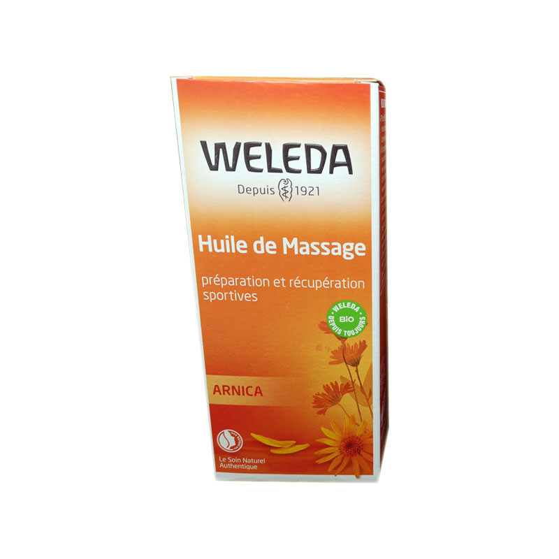 WELEDA SOINS CORPS Huile de massage Arnica Fl/200ml Weleda Soins corps