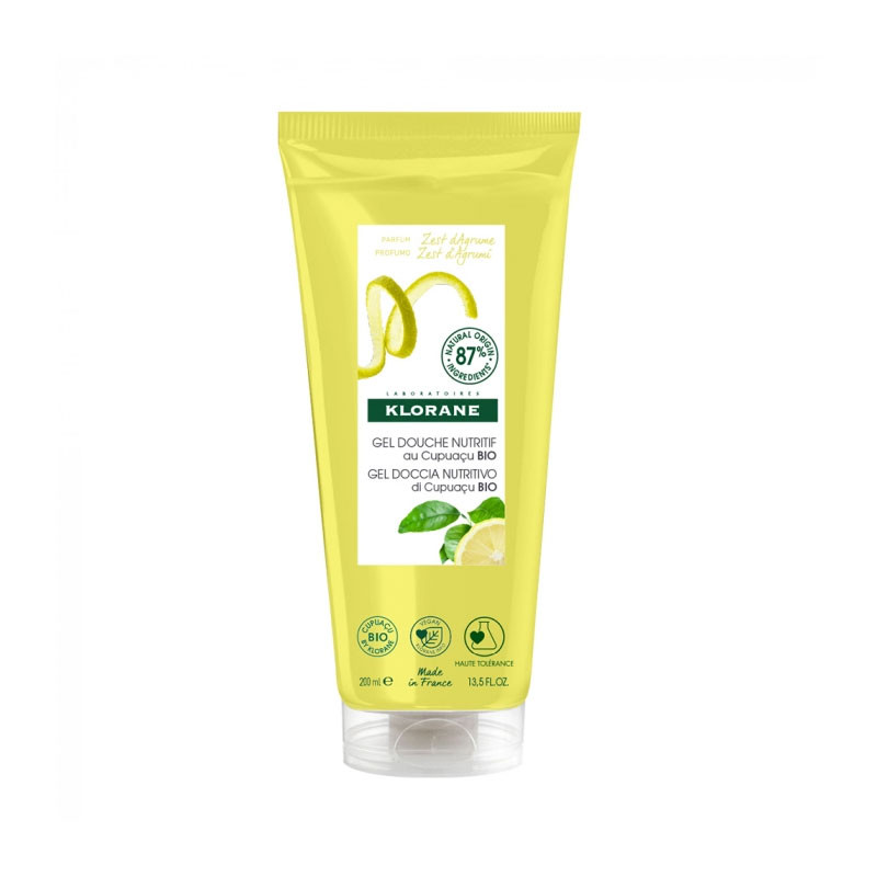 ZESTE D'AGRUMES GEL DOUCHE NUTRITIF 200ML KLORANE ZESTE D'AGRUMES GEL DOUCHE NUTRITIF 200ML KLORANE