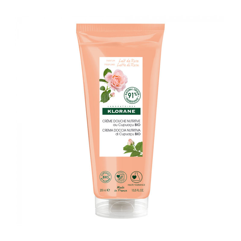 ROSE CREME DOUCHE NUTRITIVE 200ML KLORANE