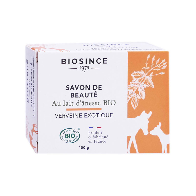 SAVON DE BEAUTÉ BIO VERVEINE EXOTIQUE 100G BIOSINCE 1975 SAVON DE BEAUTÉ BIO VERVEINE EXOTIQUE 100G BIOSINCE 1975
