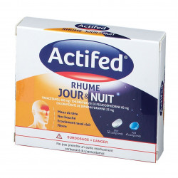 ACTIFED RHUME JOUR ET NUIT JOHNSON ET JOHNSON