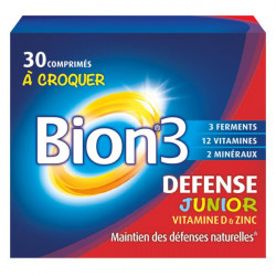 BION 3 DEFENSE JUNIORS 30 COMPRIMES à CROQUER