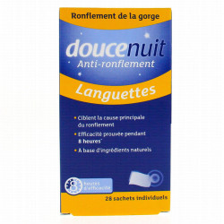 DOUCE NUIT ANTI RONFLEMENT 28 LANGUETTES PHARM UP