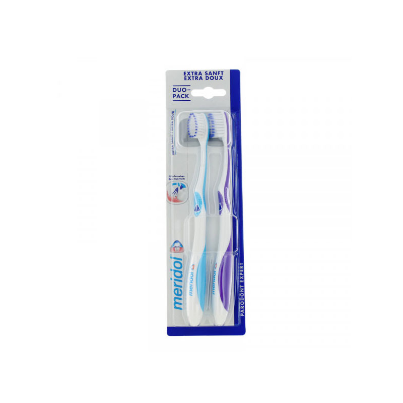 BROSSE A DENTS EXTRA DOUX DUO PACK MERIDOL BROSSE A DENTS EXTRA DOUX DUO PACK MERIDOL