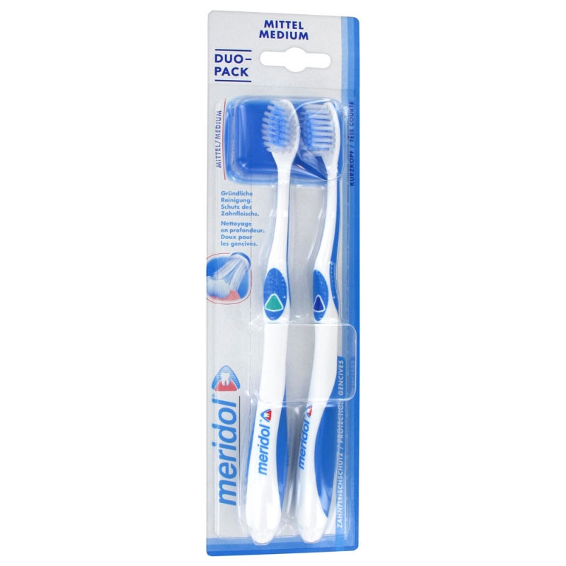 BROSSE A DENTS MEDIUM DUO PACK MERIDOL